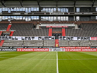 German football fans express a...
